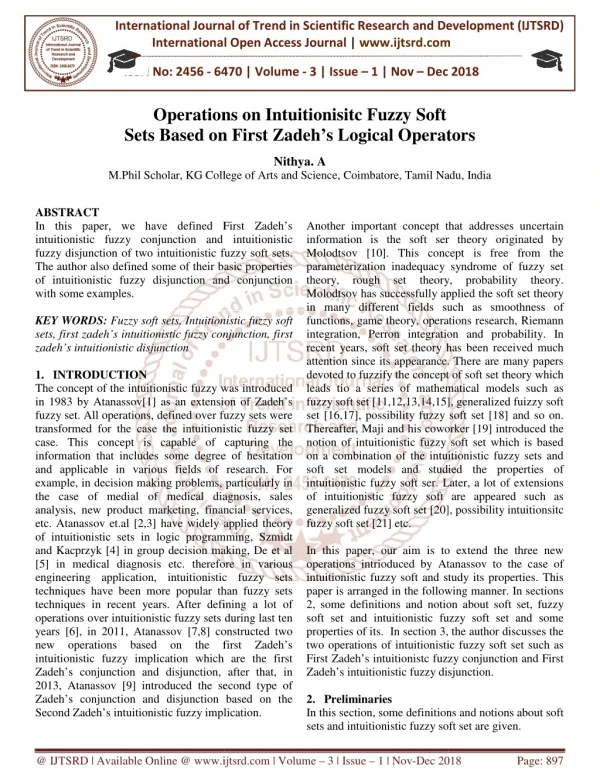international journal of trend in international