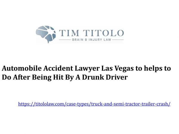 Best Automobile Accident Lawyer Las Vegas USA