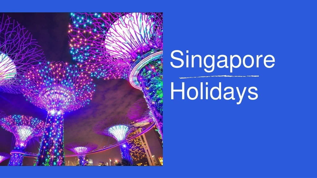 singapore holidays