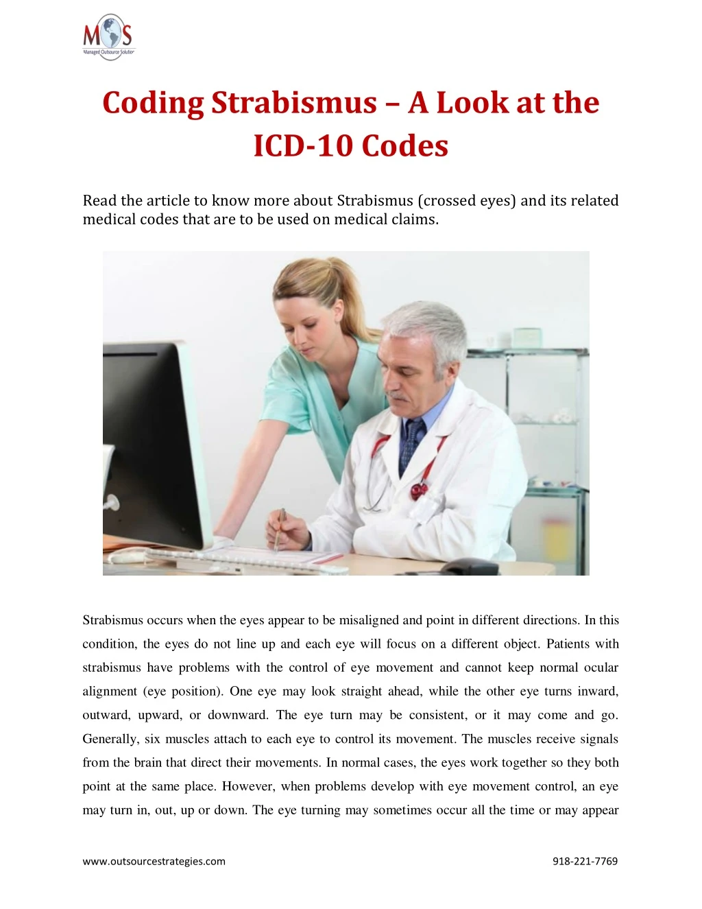 coding strabismus a look at the icd 10 codes