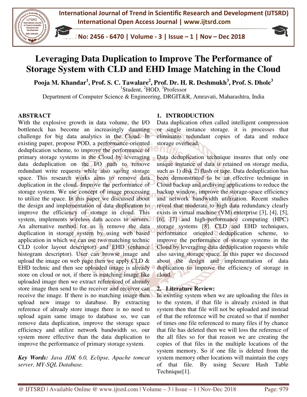 international journal of trend in international