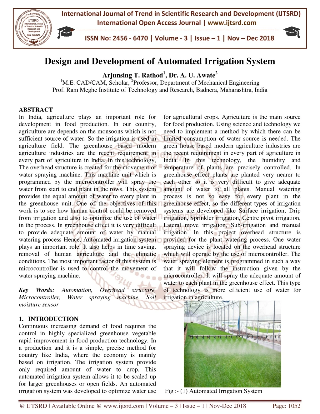 international journal of trend in international