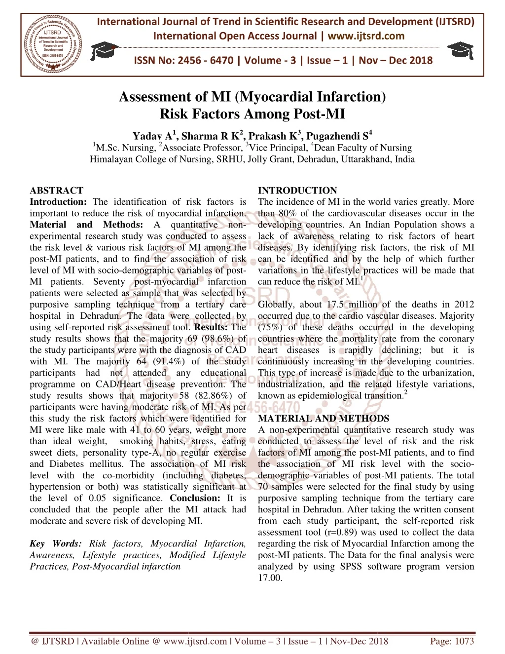 international journal of trend in international