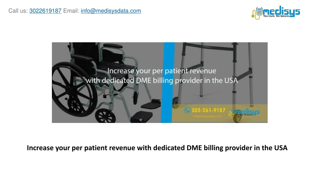 increase your per patient revenue with dedicated dme billing provider in the usa