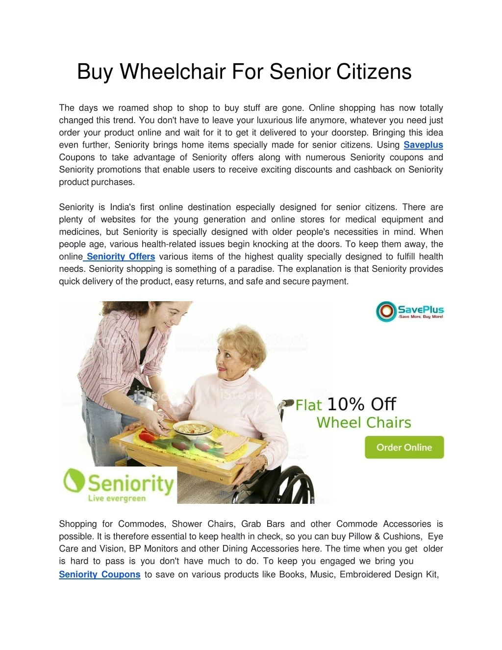 buy wheelchair for senior citizens