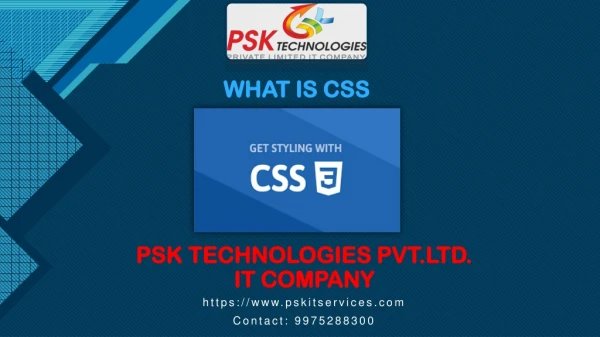 Introduction to css ppt presentation