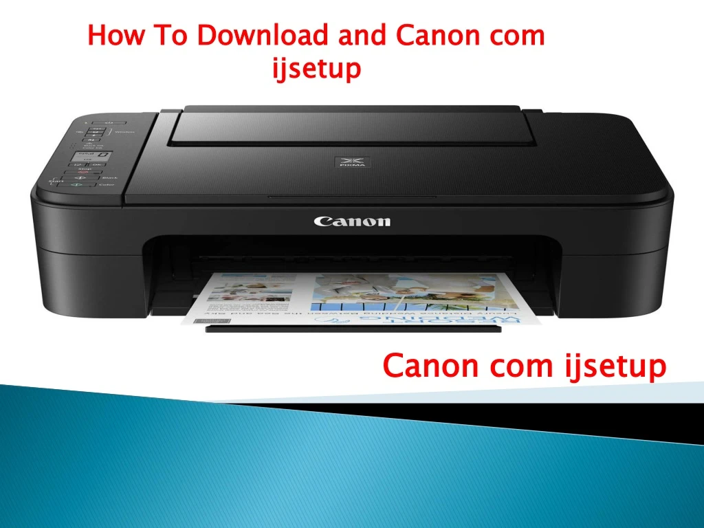 how to download and canon com ijsetup