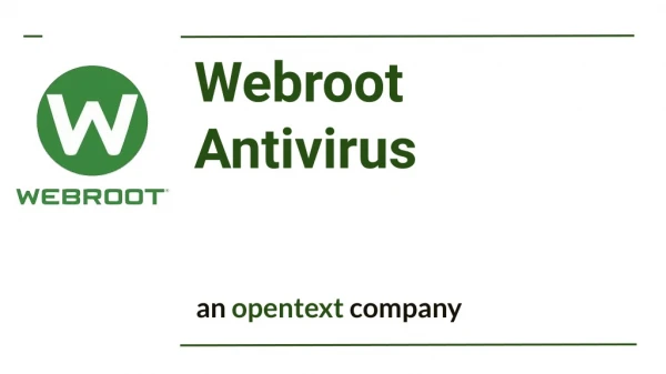 Webroot Antivirus