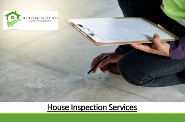 House Inspection Services