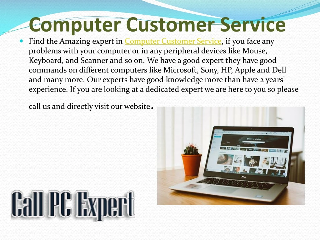 computer customer service