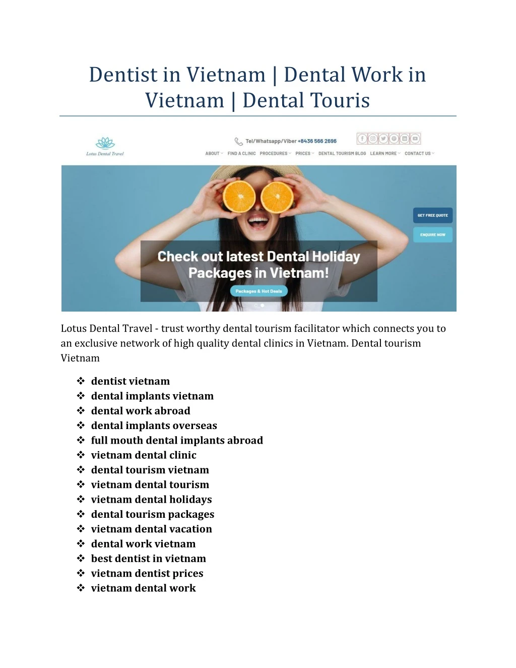 dentist in vietnam dental work in vietnam dental