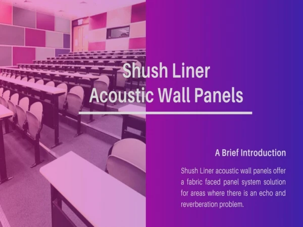 Clutch The Wonderful Chance To Get The Innovative Acoustic Wall Panels!