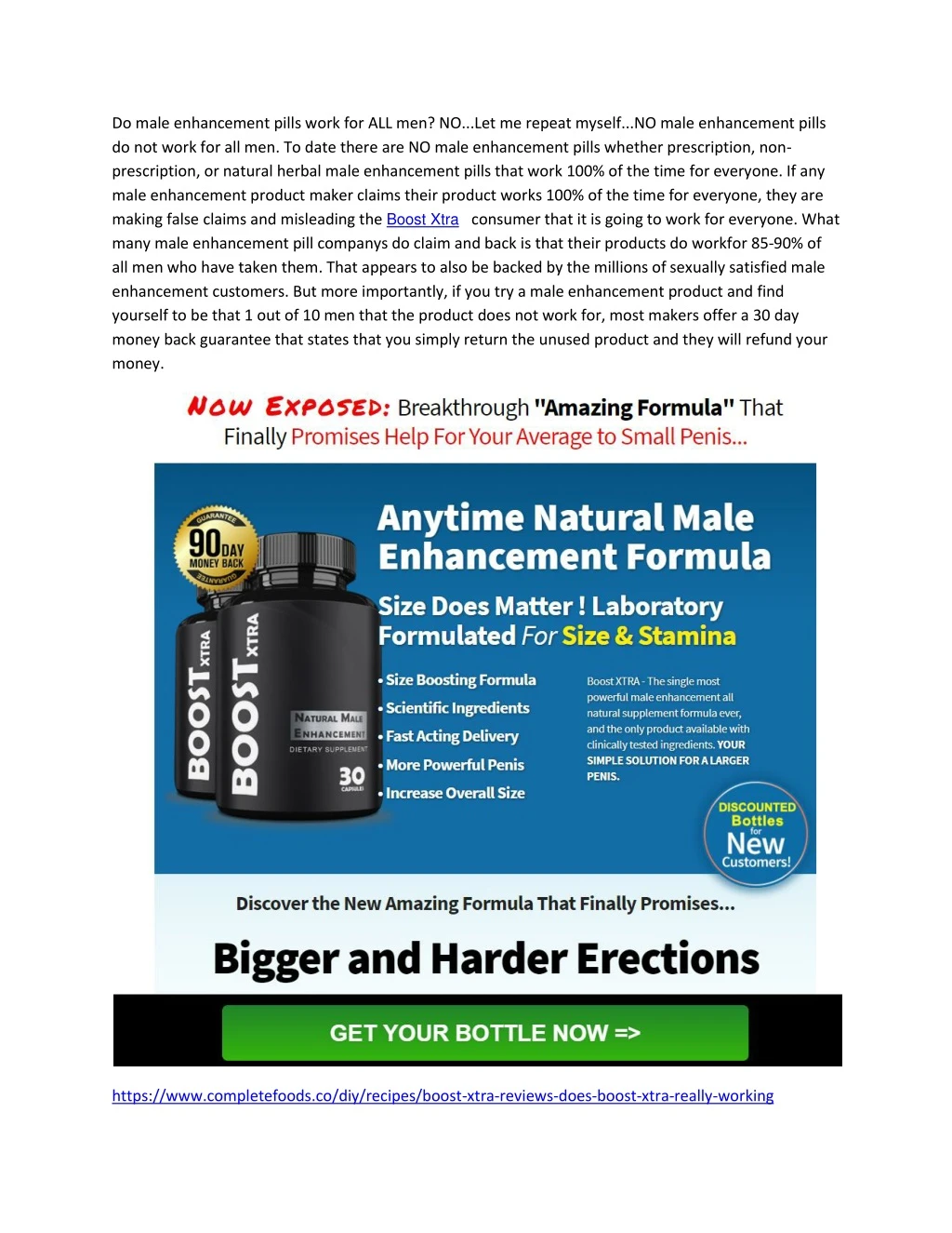 do male enhancement pills work