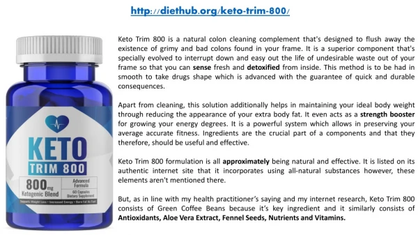 Keto Trim 800 Reviews – Shark Tank Keto Diet Pills Supplement