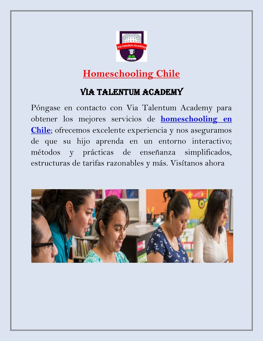 homeschooling chile