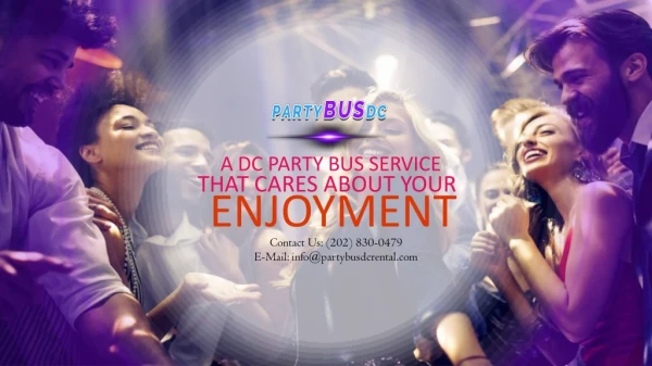 a dc party bus service
