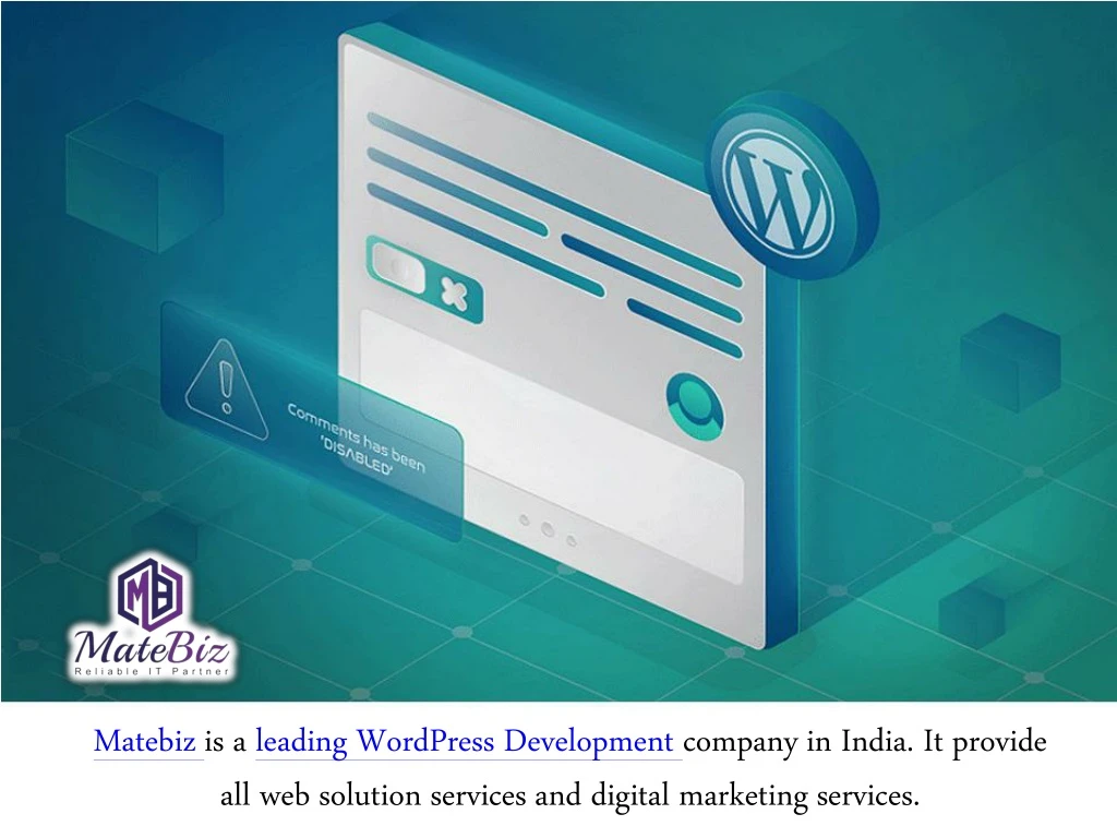 matebiz is a leading wordpress development