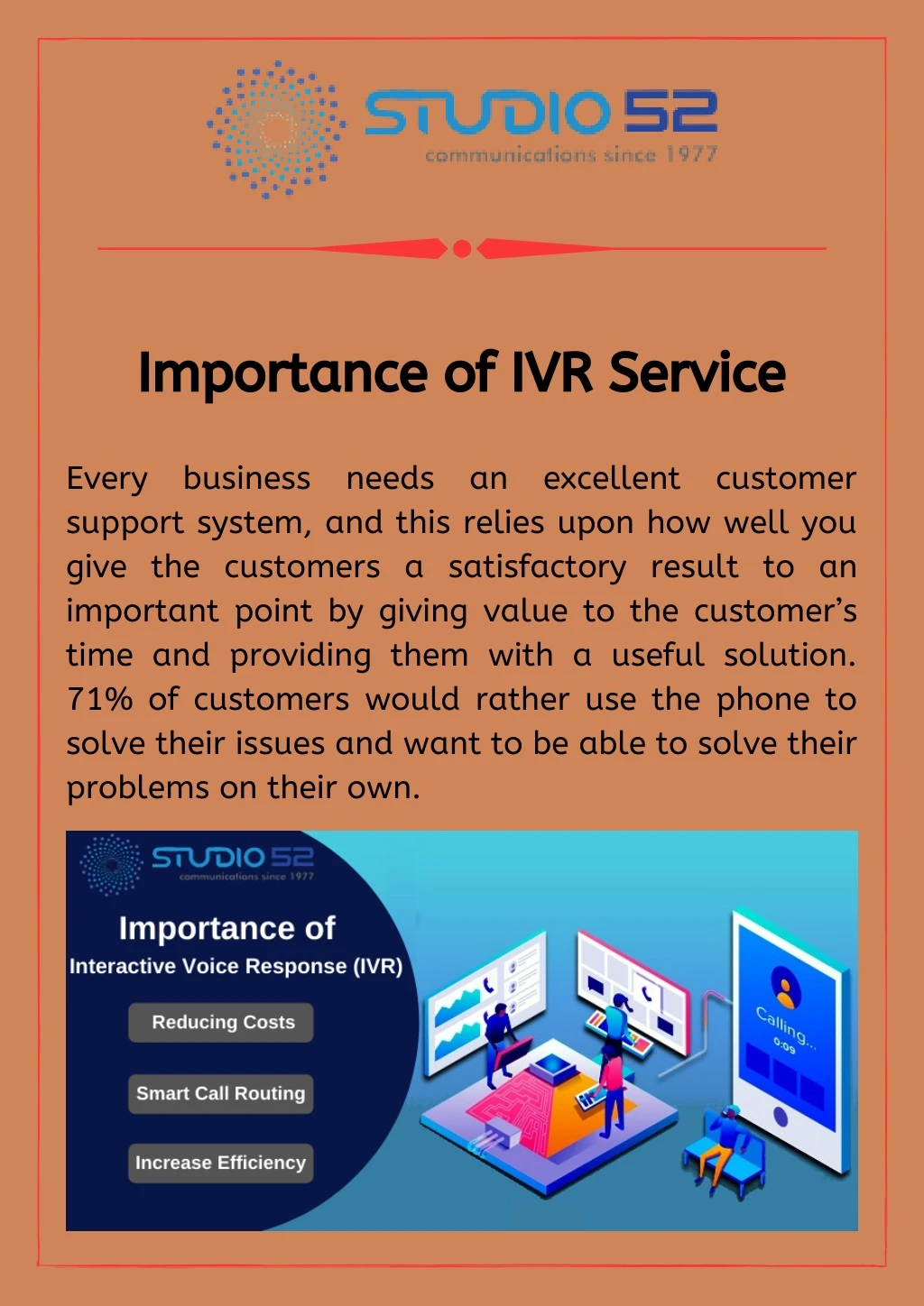 importance of ivr service