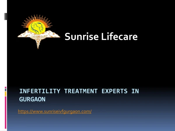 Infertility Treatment experts in Gurgaon
