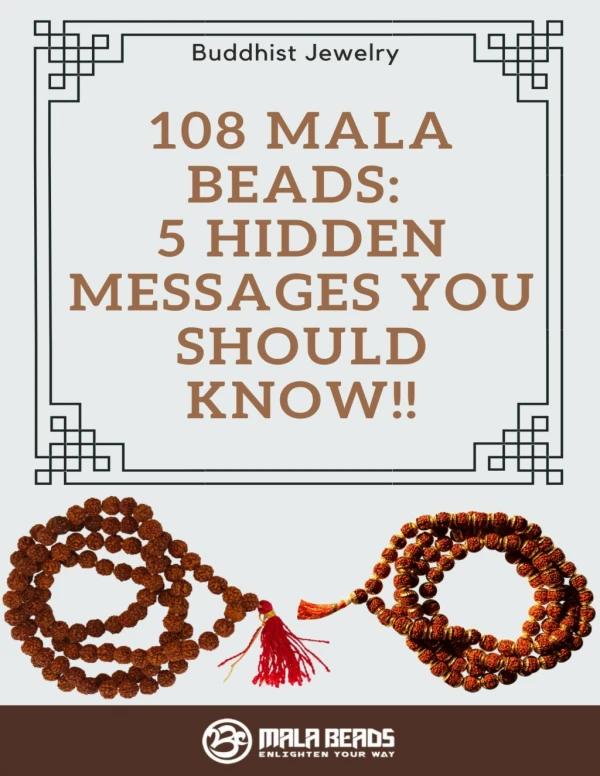 5 Intresting Things You Should Know About 108 Mala Beads!