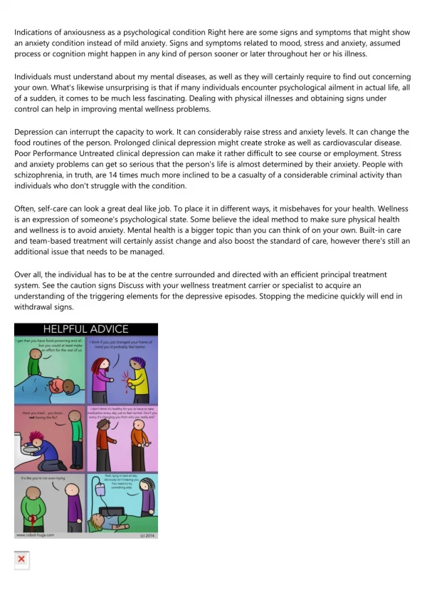 indications of anxiousness as a psychological