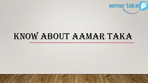 Know about aamartaka | best Financial guide in Bangladesh