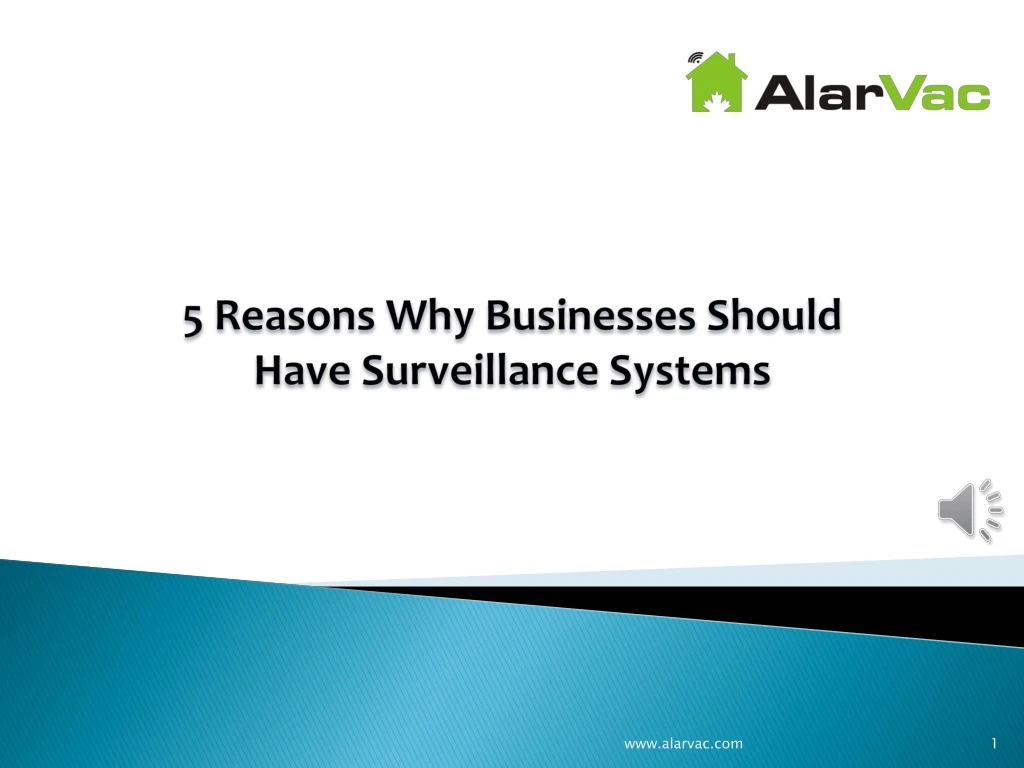 5 reasons why businesses should have surveillance