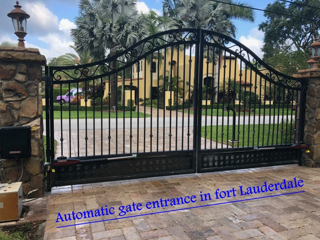 automatic gate entrance in fort lauderdale