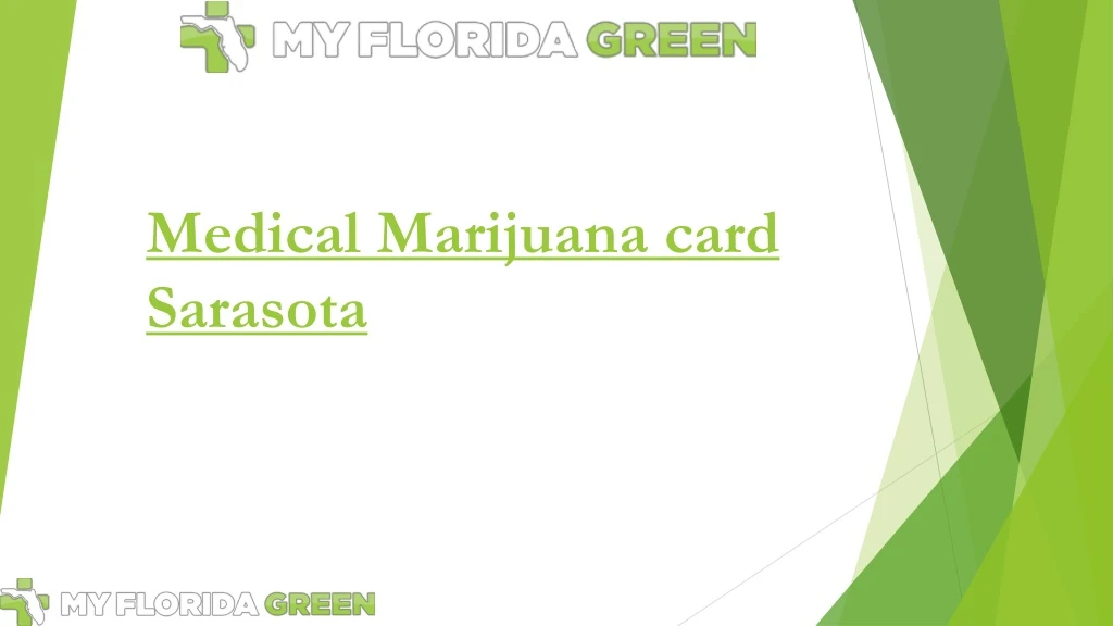 medical marijuana card sarasota