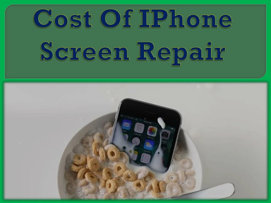 cost of iphone screen repair