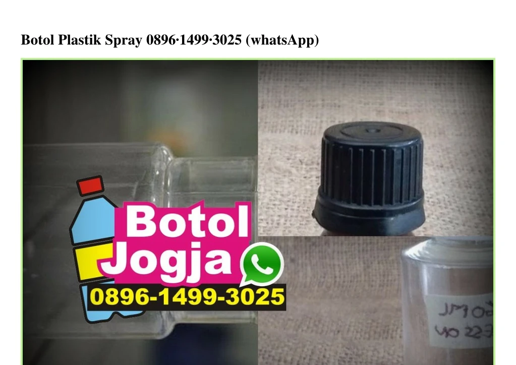 botol plastik spray 0896 1499 3025 whatsapp