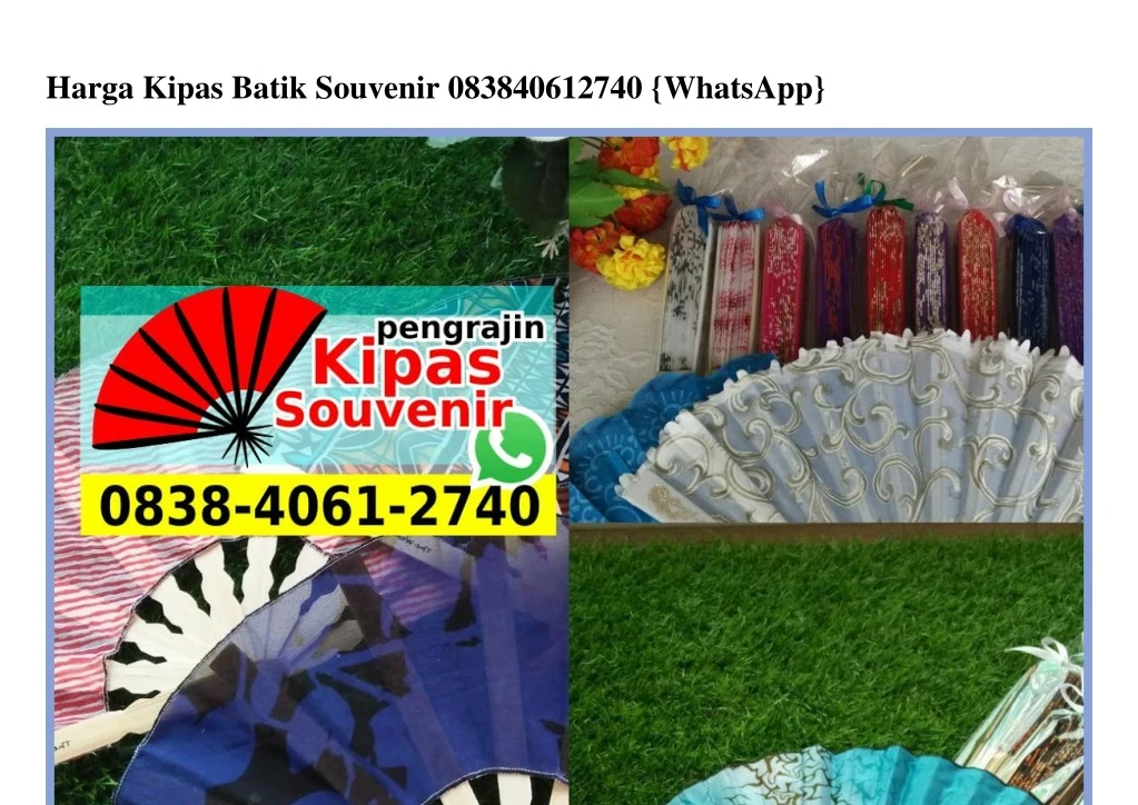 harga kipas batik souvenir 083840612740 whatsapp
