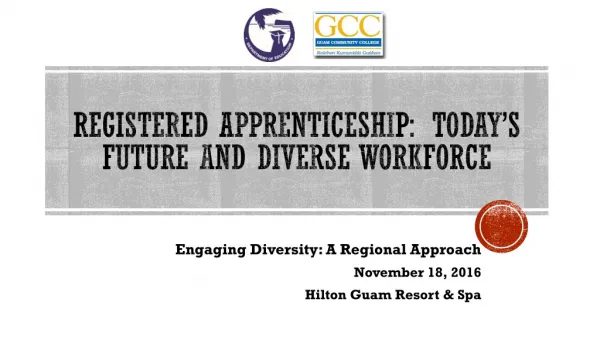 Registered apprenticeship: today’s future and diverse workforce