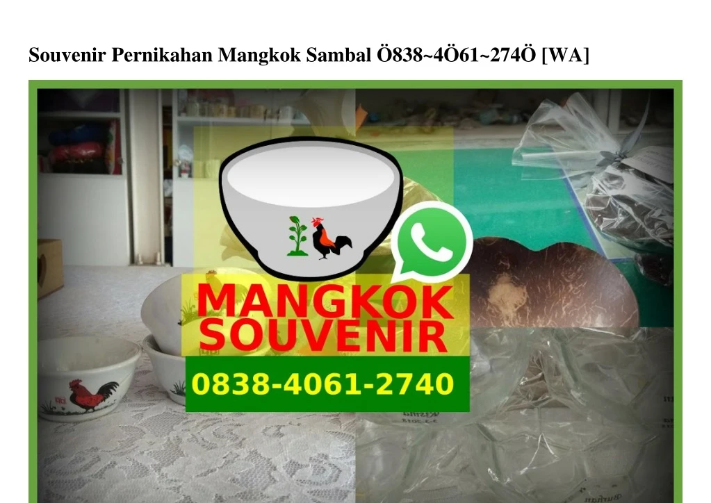 souvenir pernikahan mangkok sambal 838 4 61 274 wa