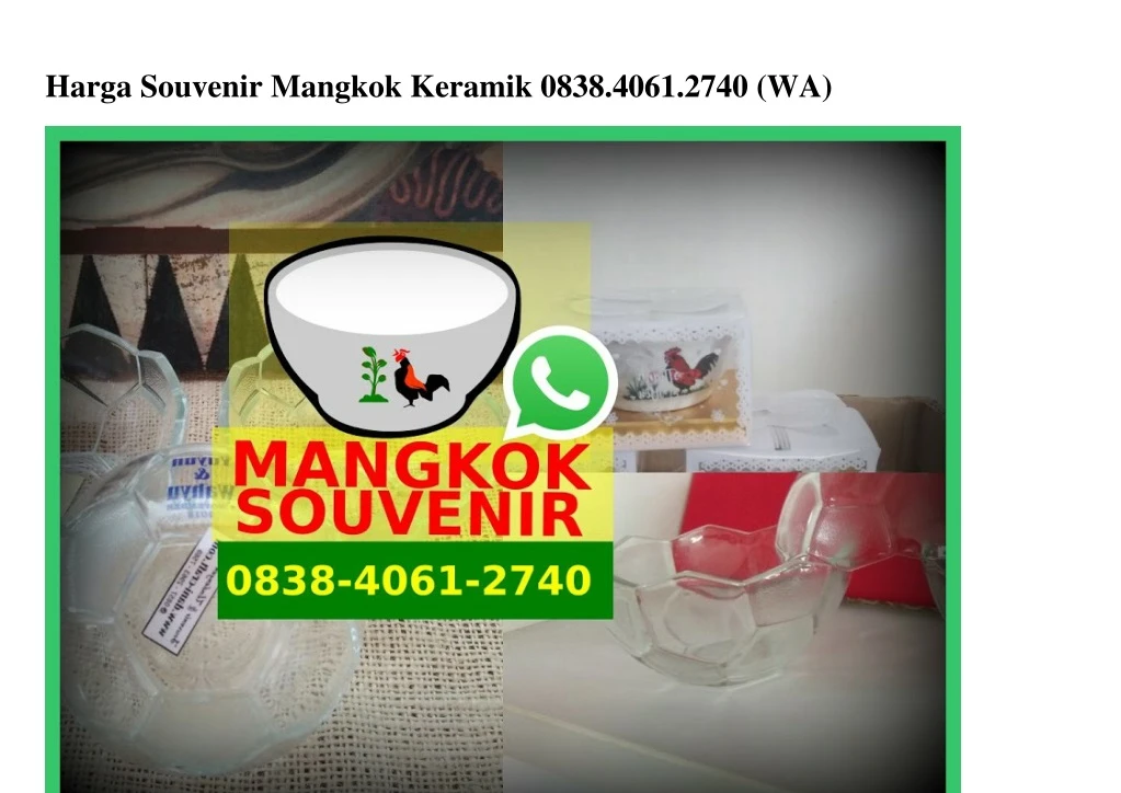 harga souvenir mangkok keramik 0838 4061 2740 wa