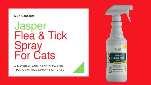 Jasper Flea & Tick Spray For Cats