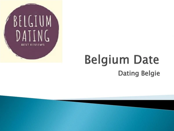 Dating Sites Belgium