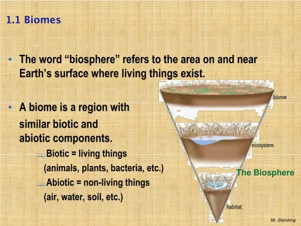 1.1 Biomes
