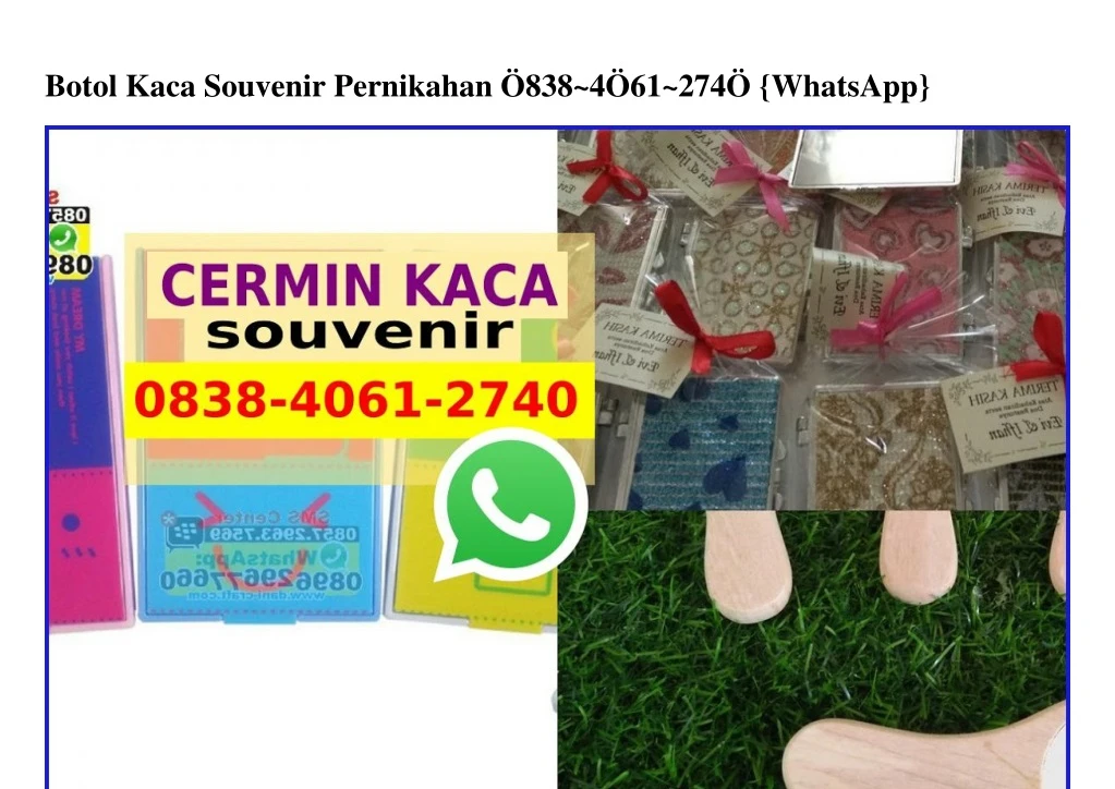 botol kaca souvenir pernikahan