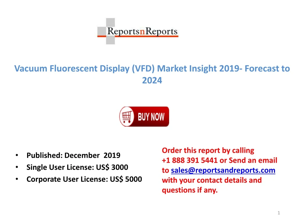 vacuum fluorescent display vfd market insight