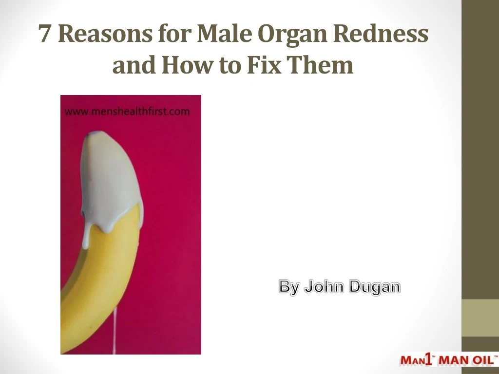 7 reasons for male organ redness and how to fix them