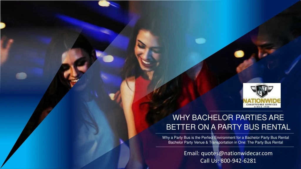 why bachelor parties are better on a party