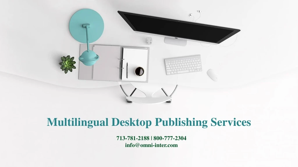 multilingual desktop publishing services