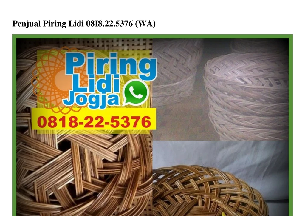 penjual piring lidi 08i8 22 5376 wa