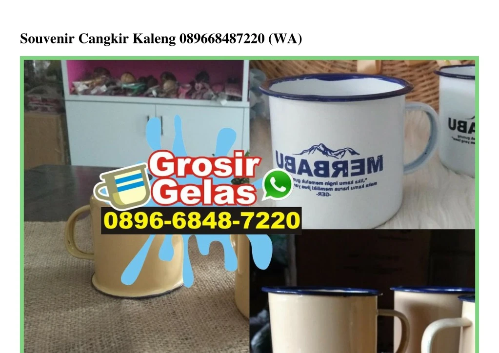 souvenir cangkir kaleng 089668487220 wa