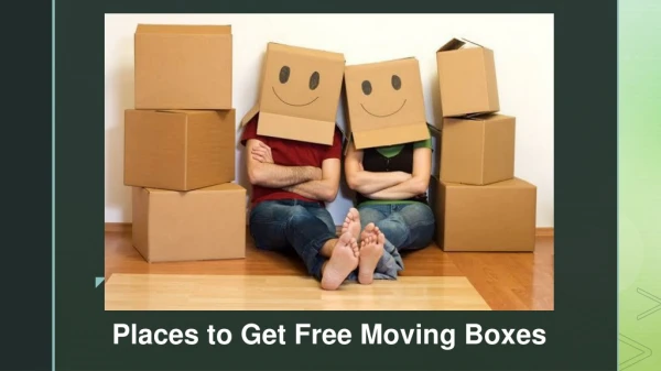 Where To Get Moving Boxes for Free