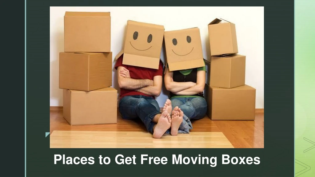 places to get free moving boxes