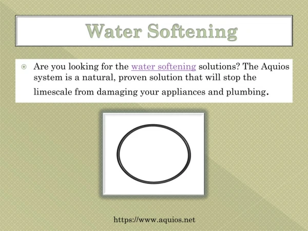 water softening
