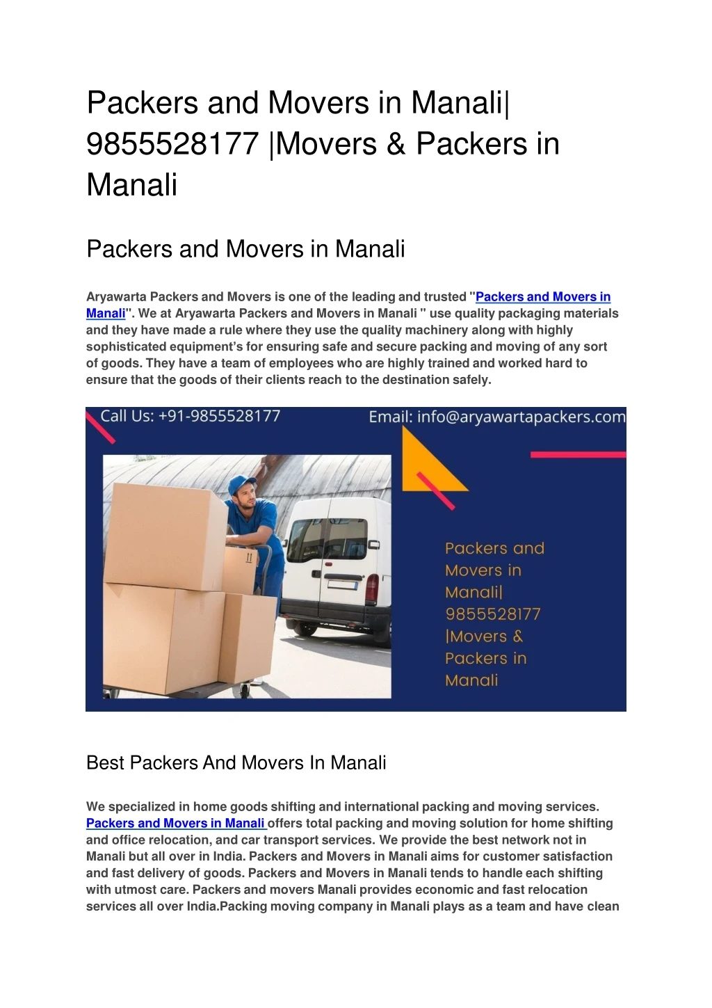 packers and movers in manali 9855528177 movers packers in manali