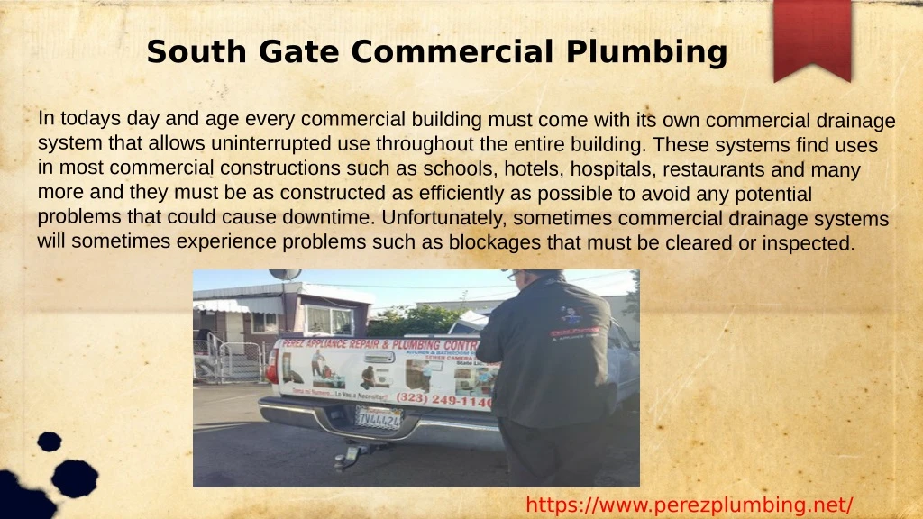 south gate commercial plumbing